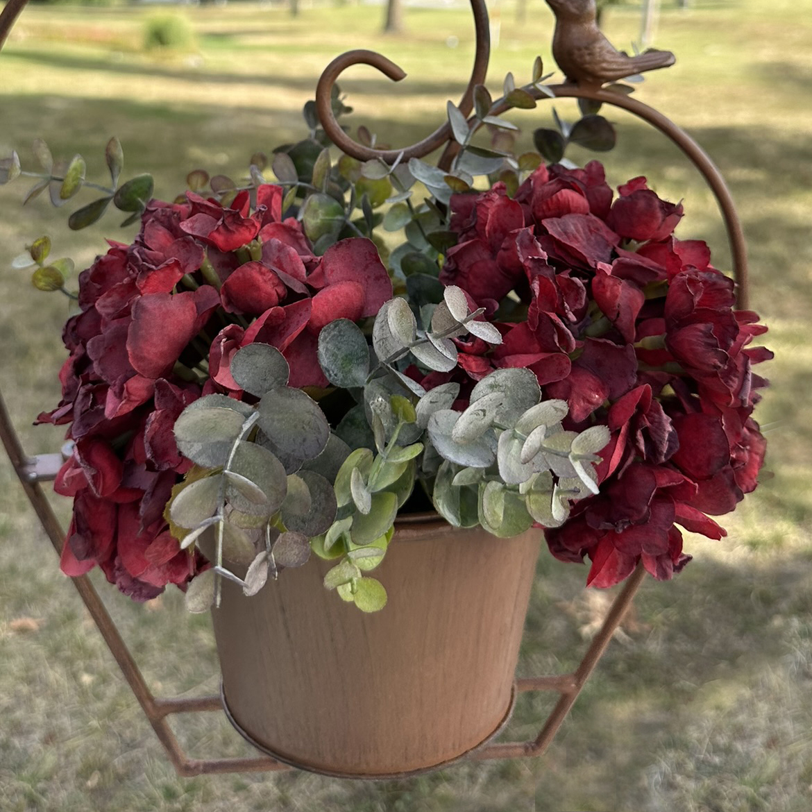 BOUQUET HYDRANGEA EUCALYPTUS